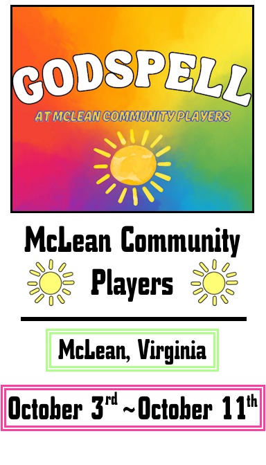 Godspell Show At McLean Community Players.